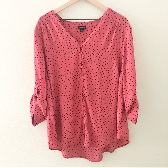 torrid Tops - Torrid Polka Dot Top